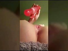 Making themselves cum with vibrators - Compilation